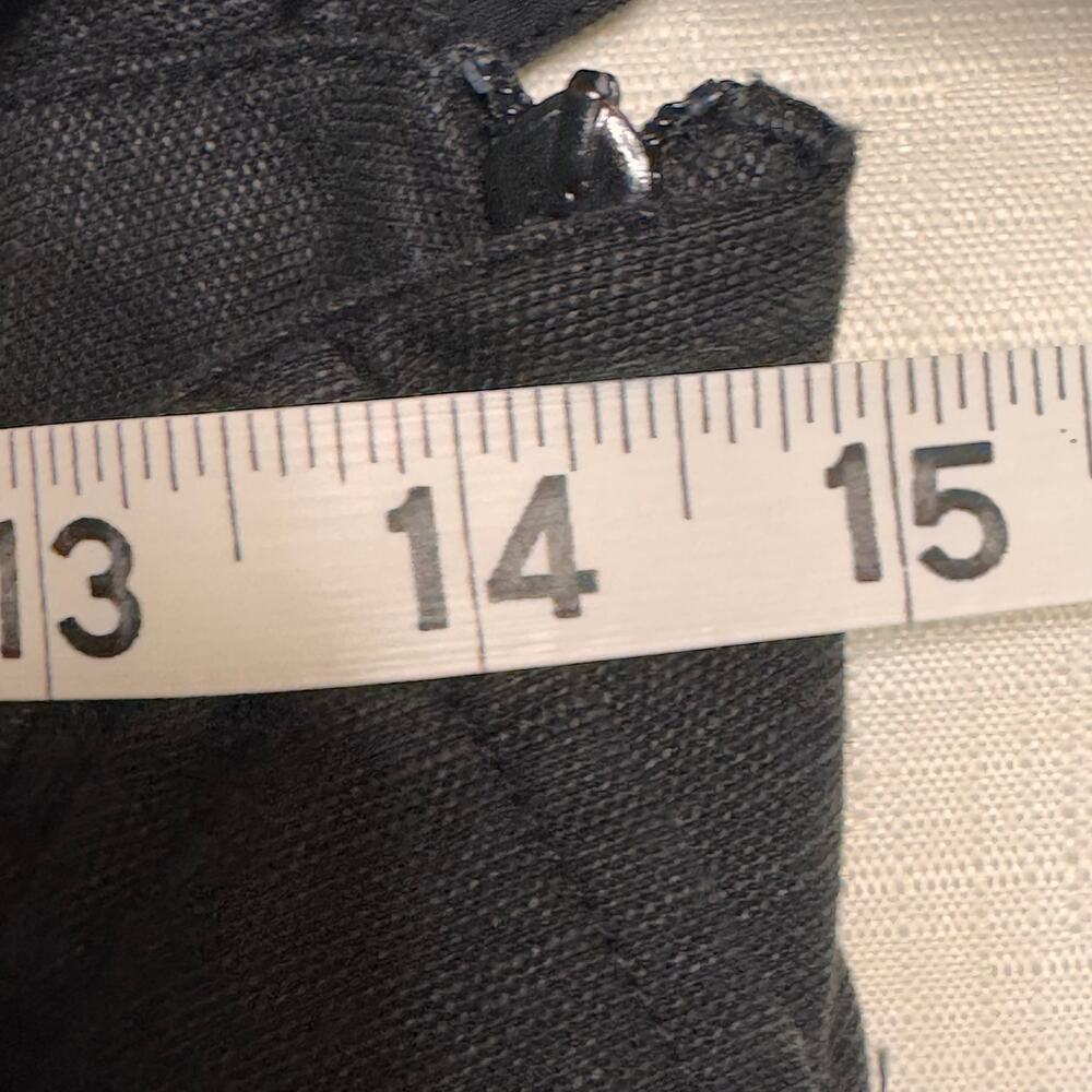 Aritzia Wilfred Brax Linen Jumpsuit Black Size 8 Capsule Minimal Classic Modern - Picture 14 of 16